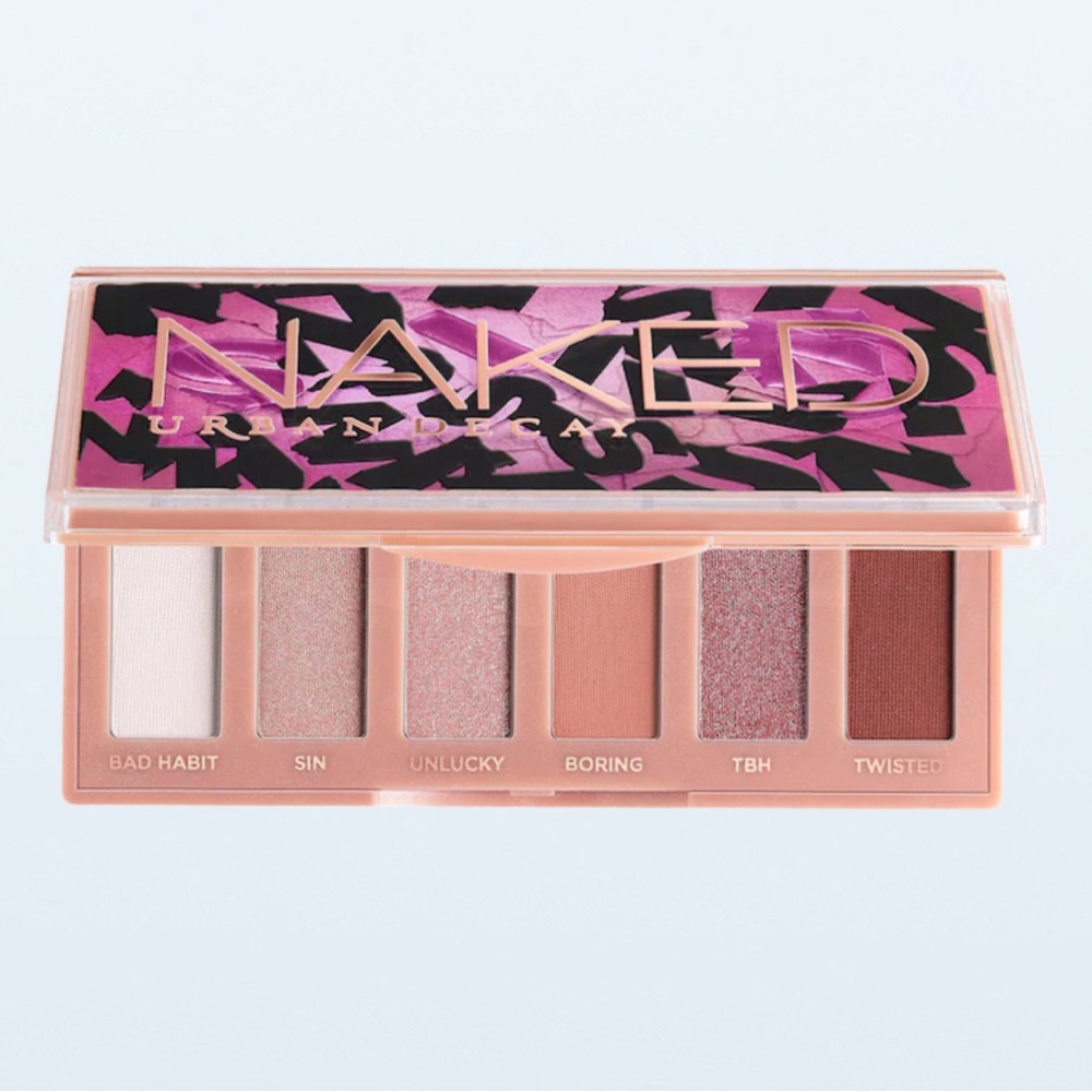 New Urban Decay Naked Sin Eyeshadow Palette - Pink and Brown Hues - Picture 1 of 6